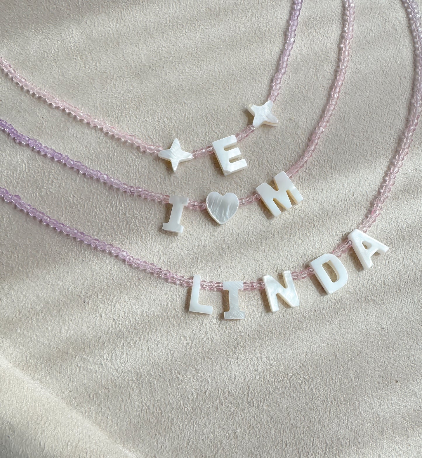 Mini Pink to Purple Ombre Choker