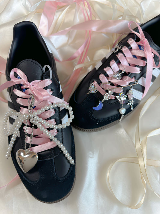 Bow Tie Shoelace Charm