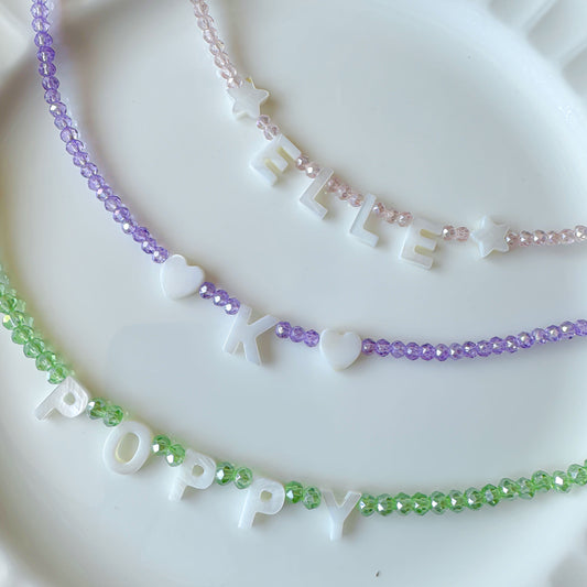 Clean Fit Letter Necklace