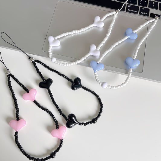 Black Pink Phone Charm