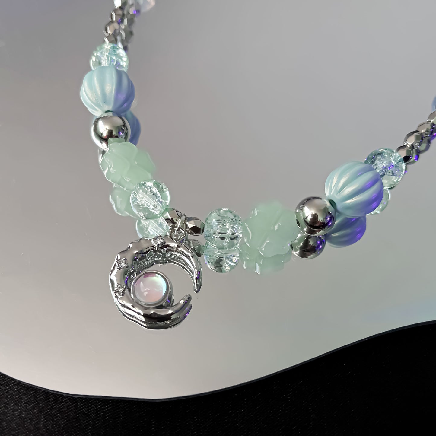 Y2K Mint jewelry set