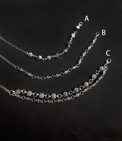 Gothic Silver Bracelet