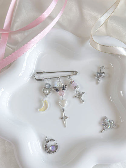 Bow Tie Shoelace Charm