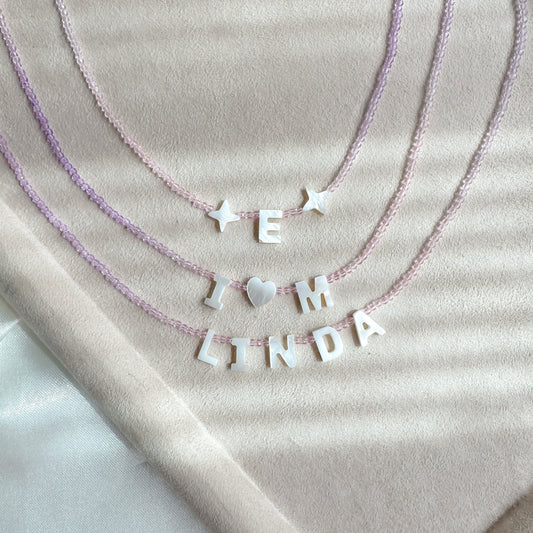 Mini Pink to Purple Ombre Choker