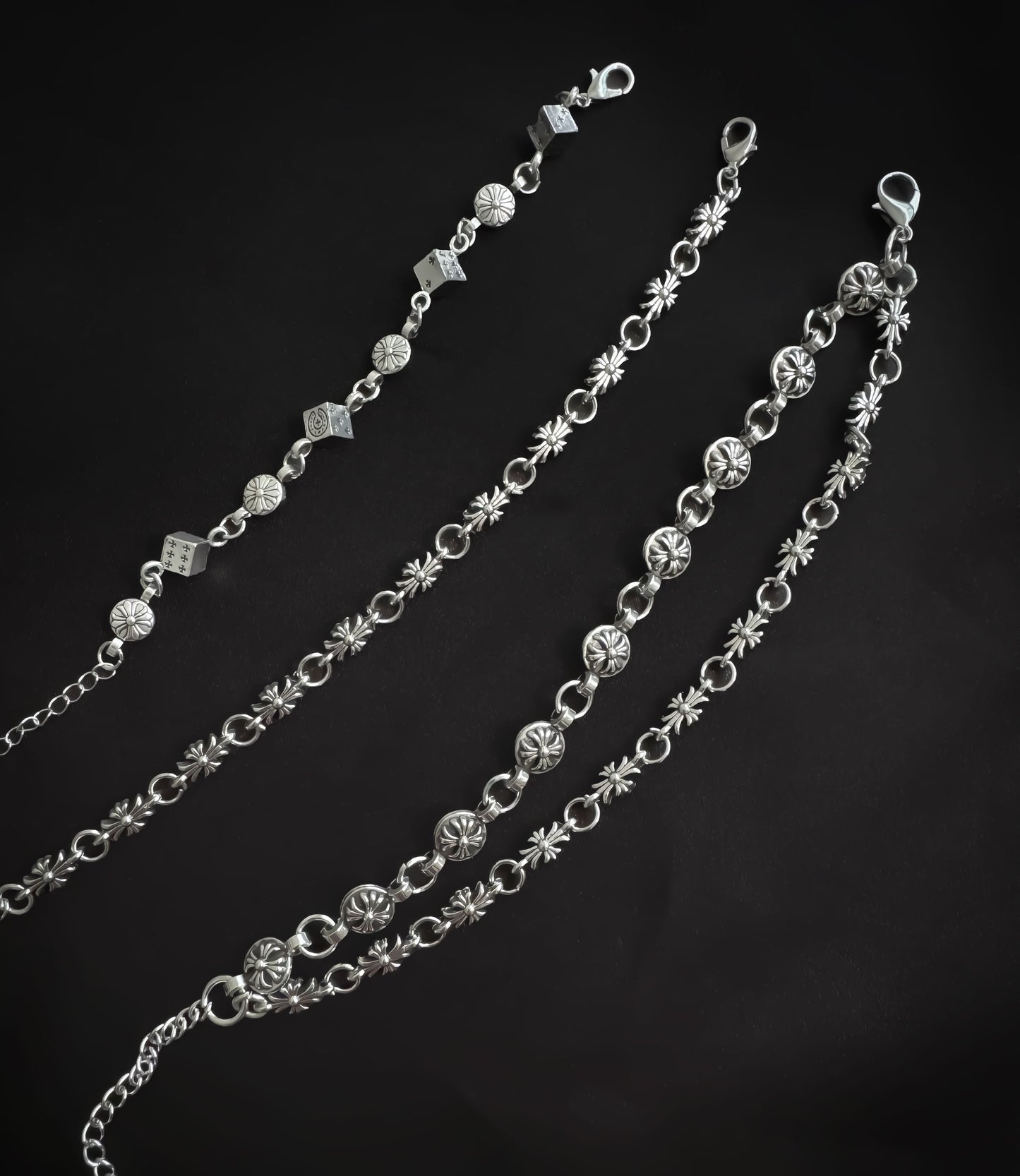 Gothic Silver Bracelet