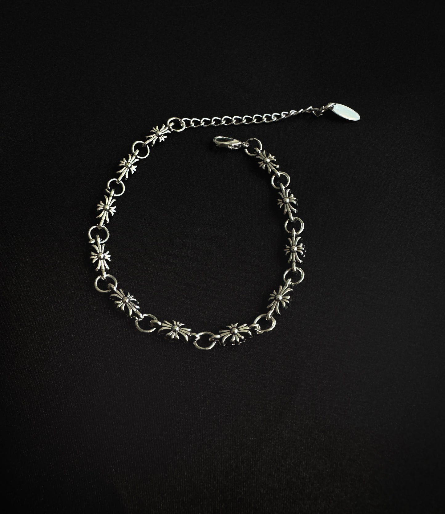 Gothic Silver Bracelet