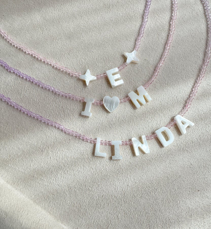 Mini Pink to Purple Ombre Choker
