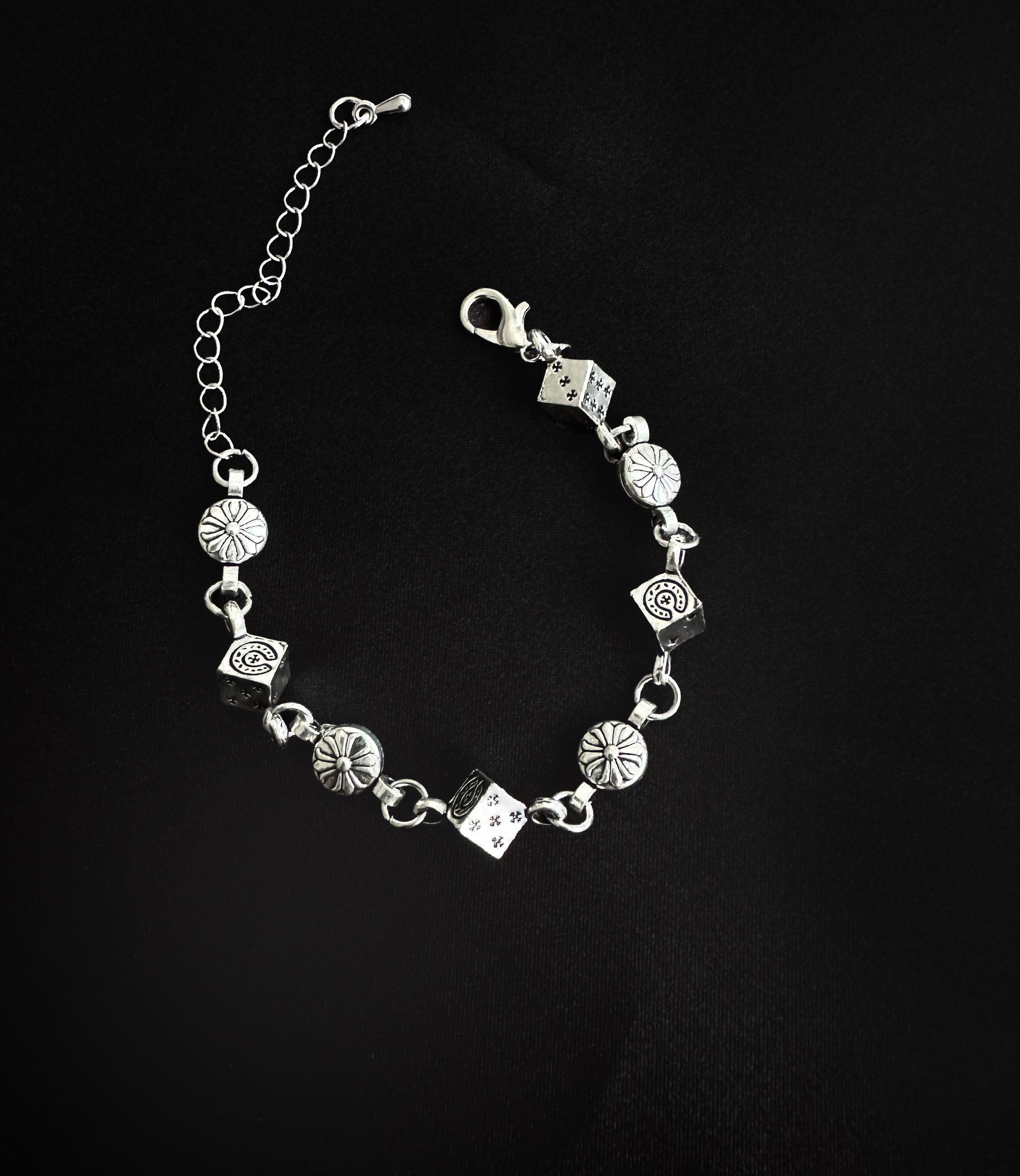 Gothic Silver Bracelet