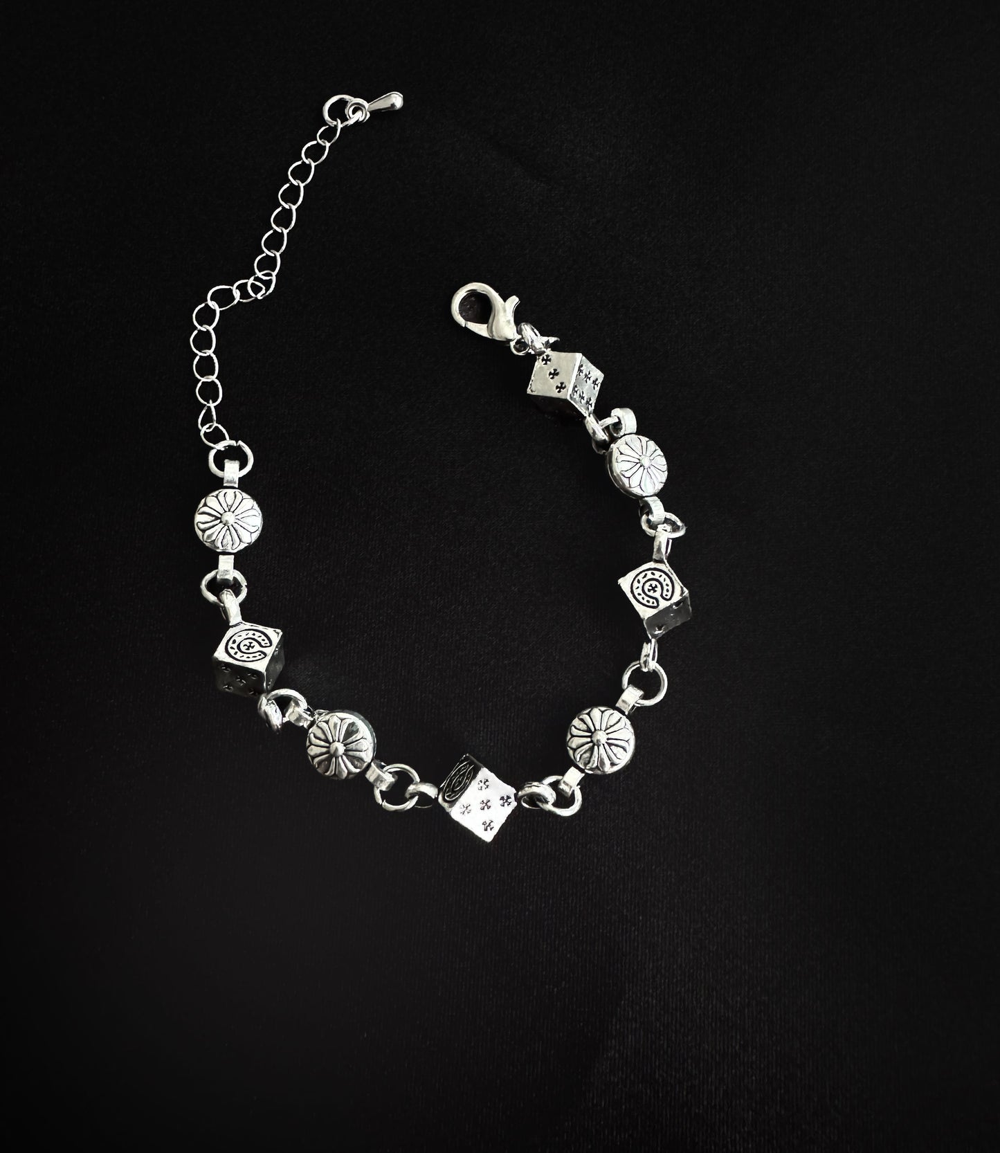Gothic Silver Bracelet