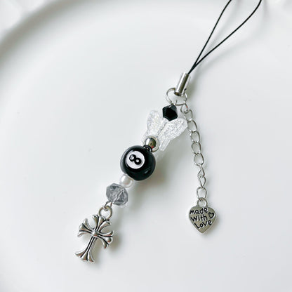 Black Y2K Phone Charm