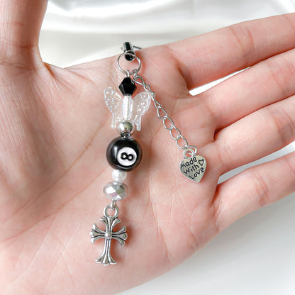 Black Y2K Phone Charm