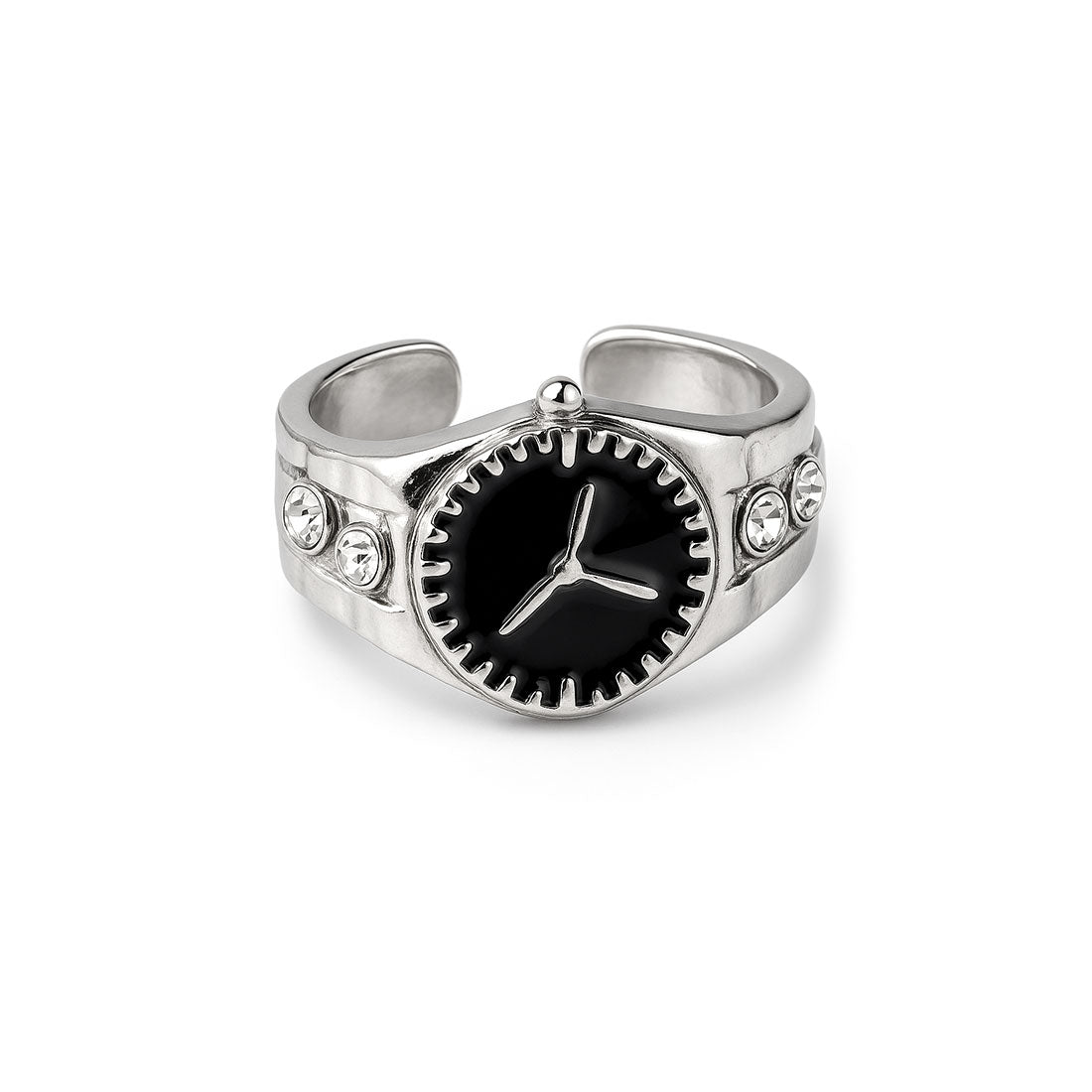 Timecore Gear Rings- Gold & Silver