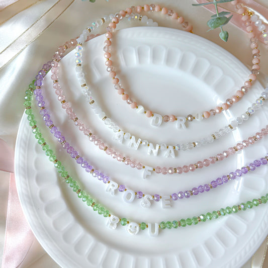 Pastel Dreams Name Necklace