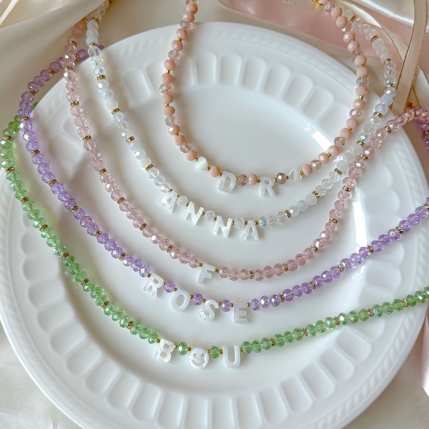 Pastel Dreams Name Necklace
