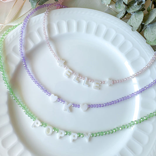 Clean Fit Letter Necklace