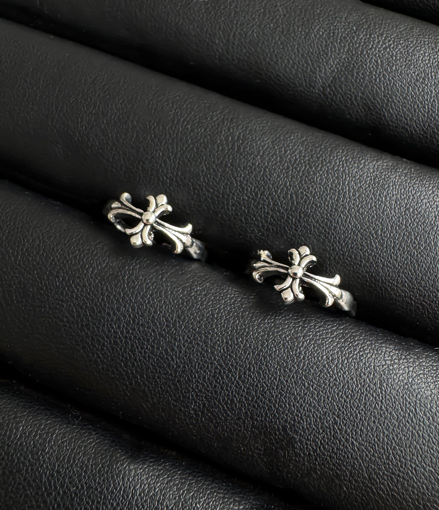 Gothic Y2K Stainless Steel Rings Set