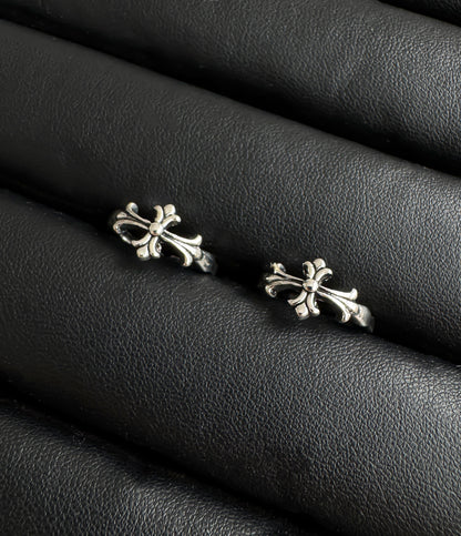 Gothic Y2K Stainless Steel Rings Set