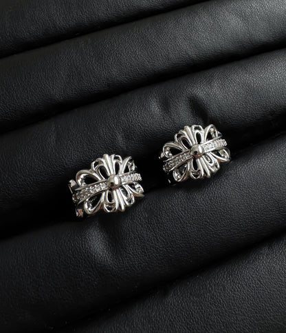 Gothic Y2K Stainless Steel Rings Set