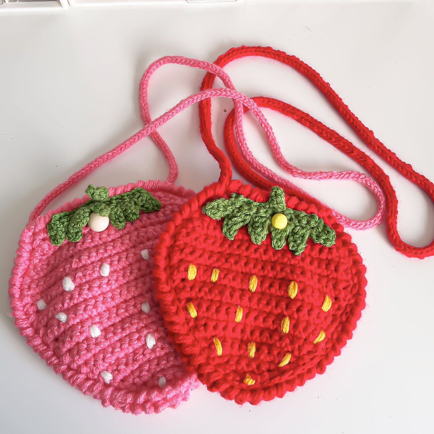 Strawberry Handmade Crochet Bag