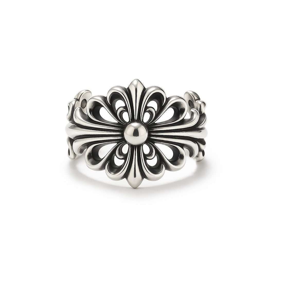 Mega Bold Gothic Cross  Ring