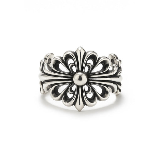Mega Bold Gothic Cross  Ring