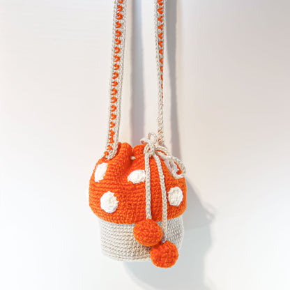 Mushroom Handmade Crochet Bag
