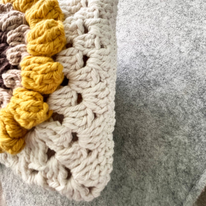 Sunflower Handmade Crochet Bag