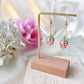 Strawberry Butterfly Earring