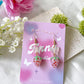 Strawberry Butterfly Earring
