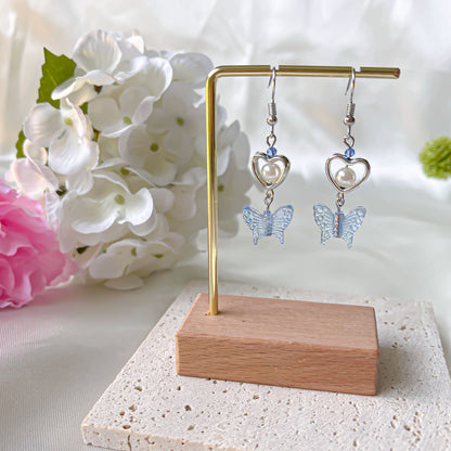 Blue Butterfly Earring