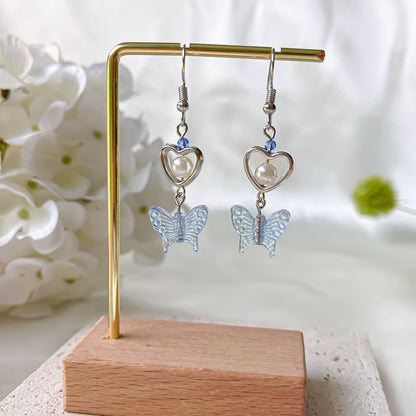Blue Butterfly Earring