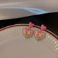 Pink Love Earring