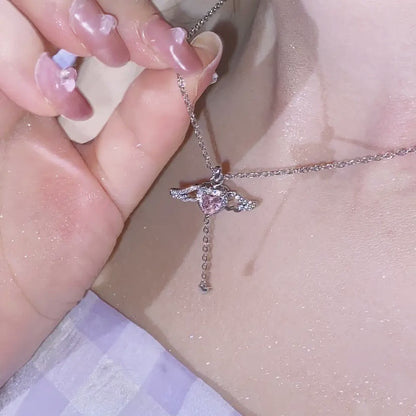 Heart Wing Necklace
