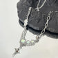 Moonstone Star Necklace