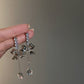 Bow Tie Bling Earring