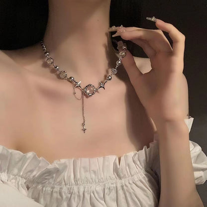 Y2K Moonstone Necklace