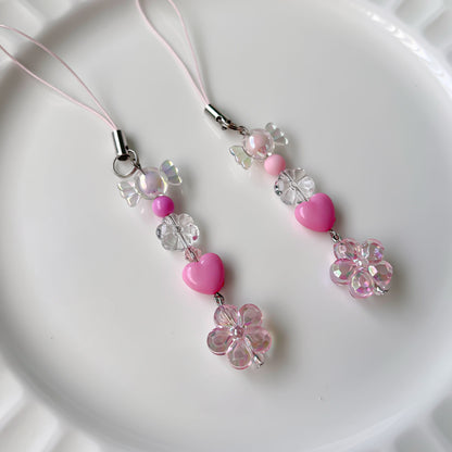 Pink Phone Charm