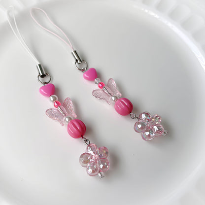 Pink Phone Charm