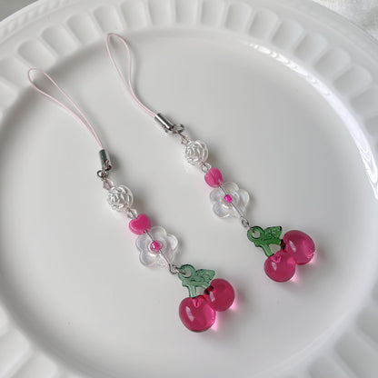 Pink Phone Charm