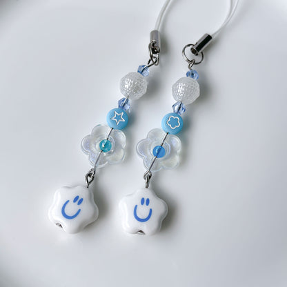 Blue Theme Phone Charm
