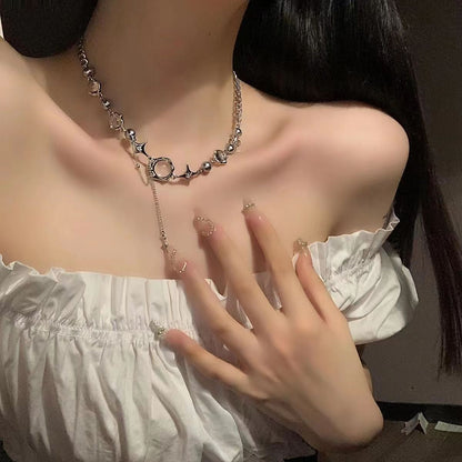 Y2K Moonstone Necklace