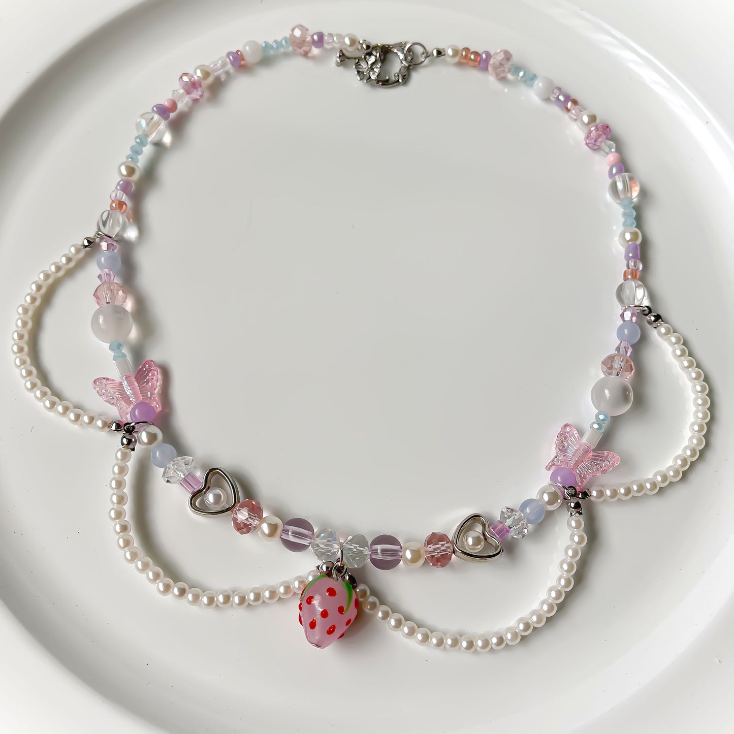 Fairy Strawberry Necklace