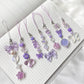 Purple Phone Charm
