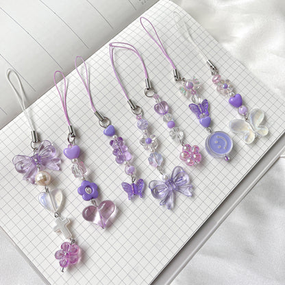 Purple Theme Phone Charm
