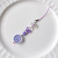 Purple Phone Charm