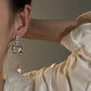 Bow Tie Bling Earring