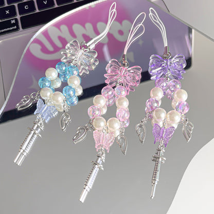 Wings phone charm
