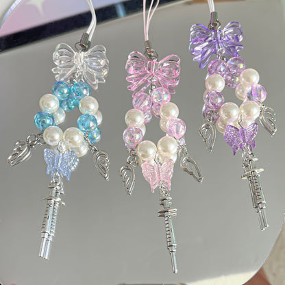 Wings phone charm