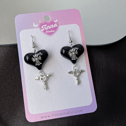 Chrome hearts style jewelry set